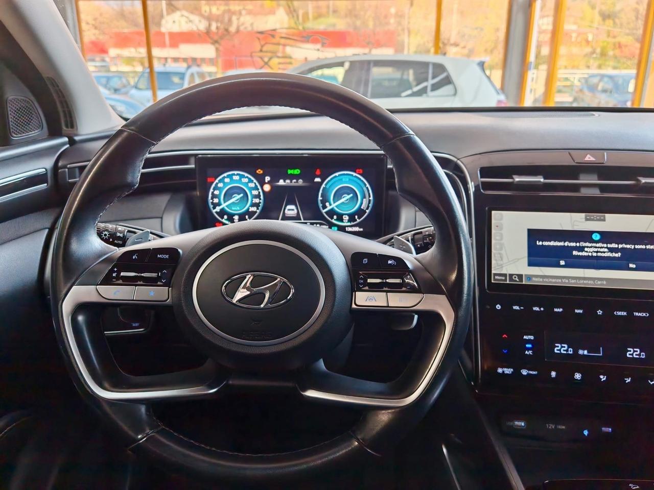 Hyundai Tucson 1.6 T-GDI 180cv Ibrida E6