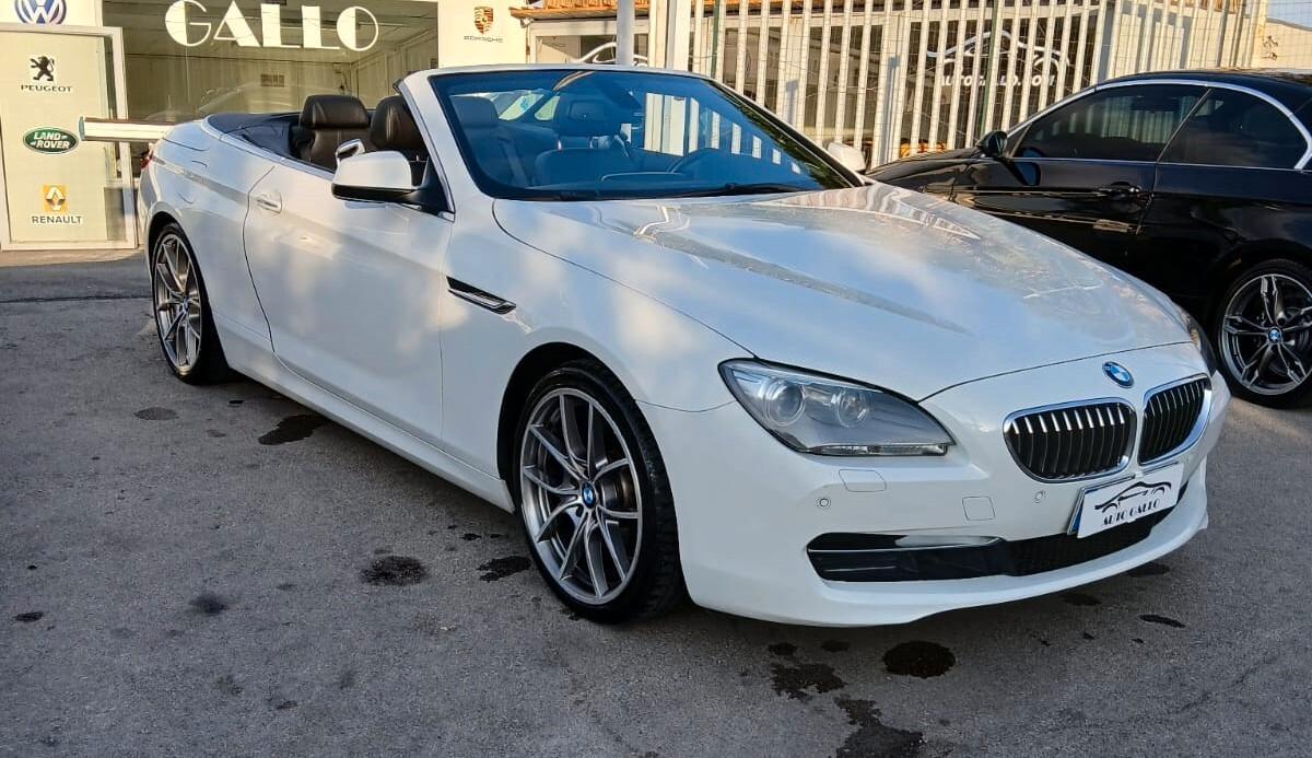 Bmw 640 d Cabrio Futura cc 3000 diesel 313 cv AUTO GALLO Francofonte