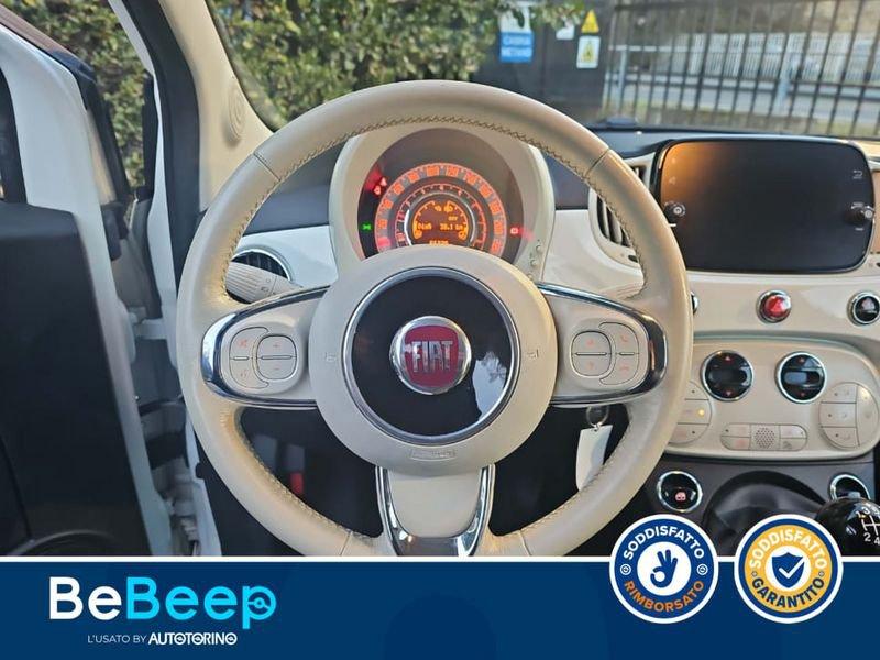 FIAT 500C 1.2 LOUNGE S&S 69CV MY19