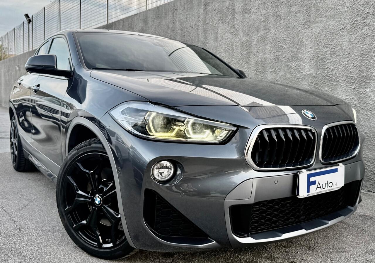 Bmw X2 xDrive20d Msport,LED multicolore,alcantara con cuc.gialle,cerchi neri,FULL OPTIONAL