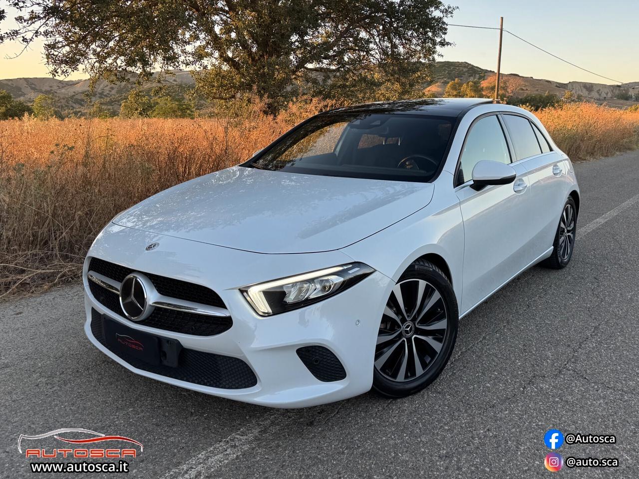 Mercedes Classe A 180 d Automatic TETTO-ACC-PELLE