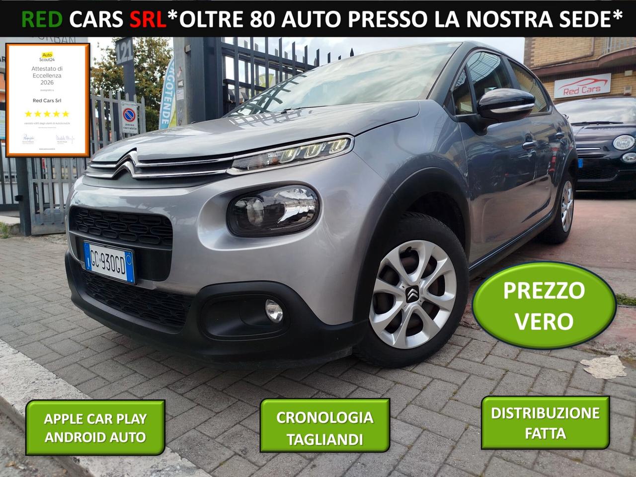 C3 1.2- 83cv *PREZZO VERO* UNIPRO- DISTRIBUZIONE FATTA-
