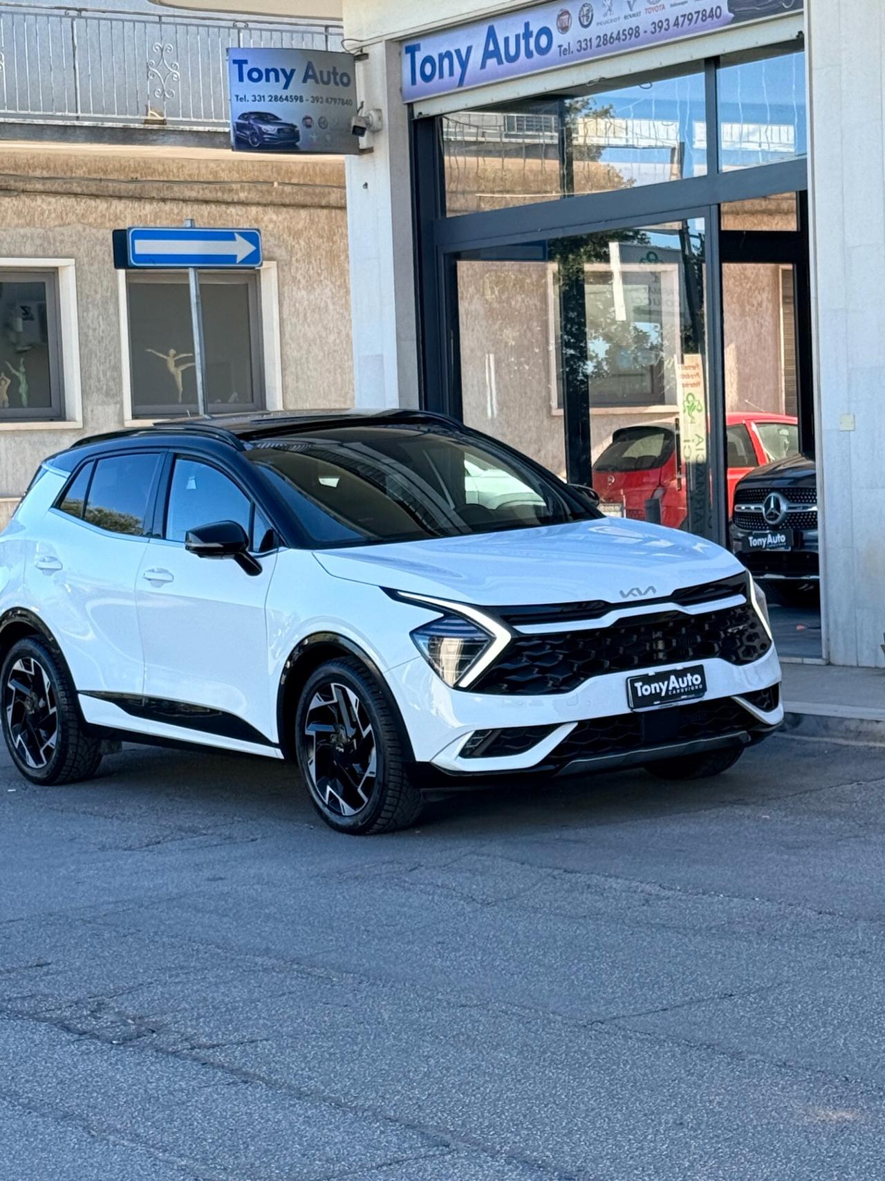 Kia Sportage 1.6 crdi mhev GT Line Premium Pack TETTO APRIBILE,DOPPIOTETTO PANORAMICO,TELECAMERA 360,VIRTUAL COCK
