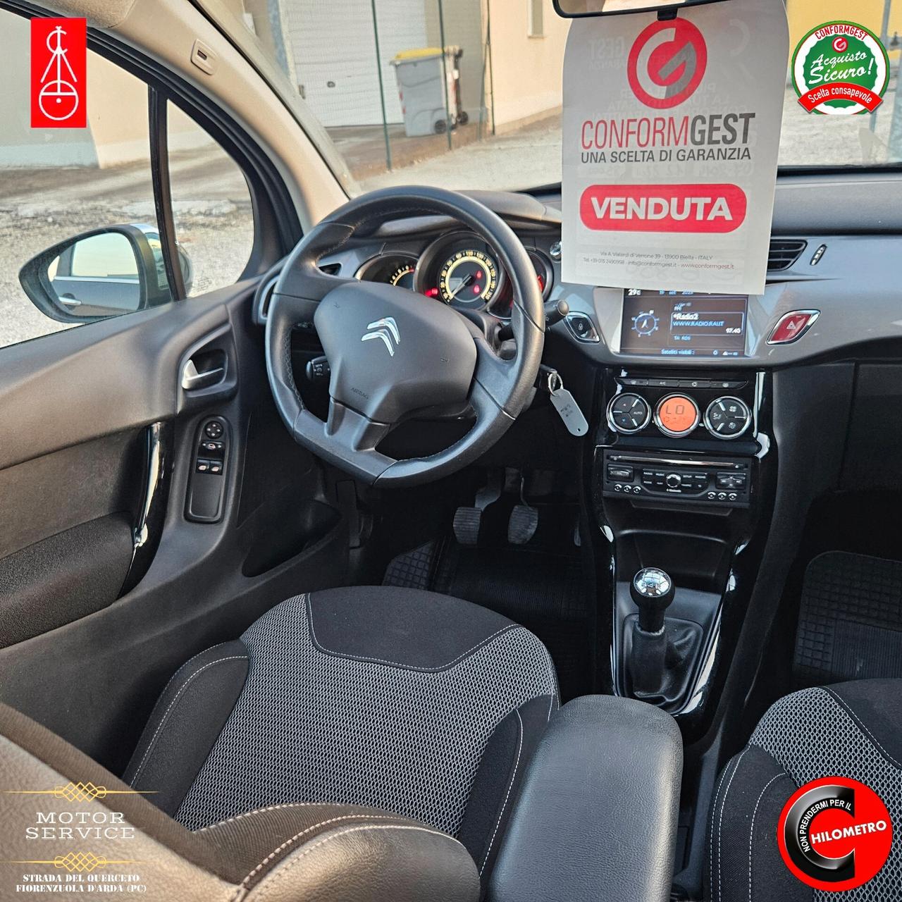 Citroen C3 1.2 benzina 82 Exclusive da 79€ mese