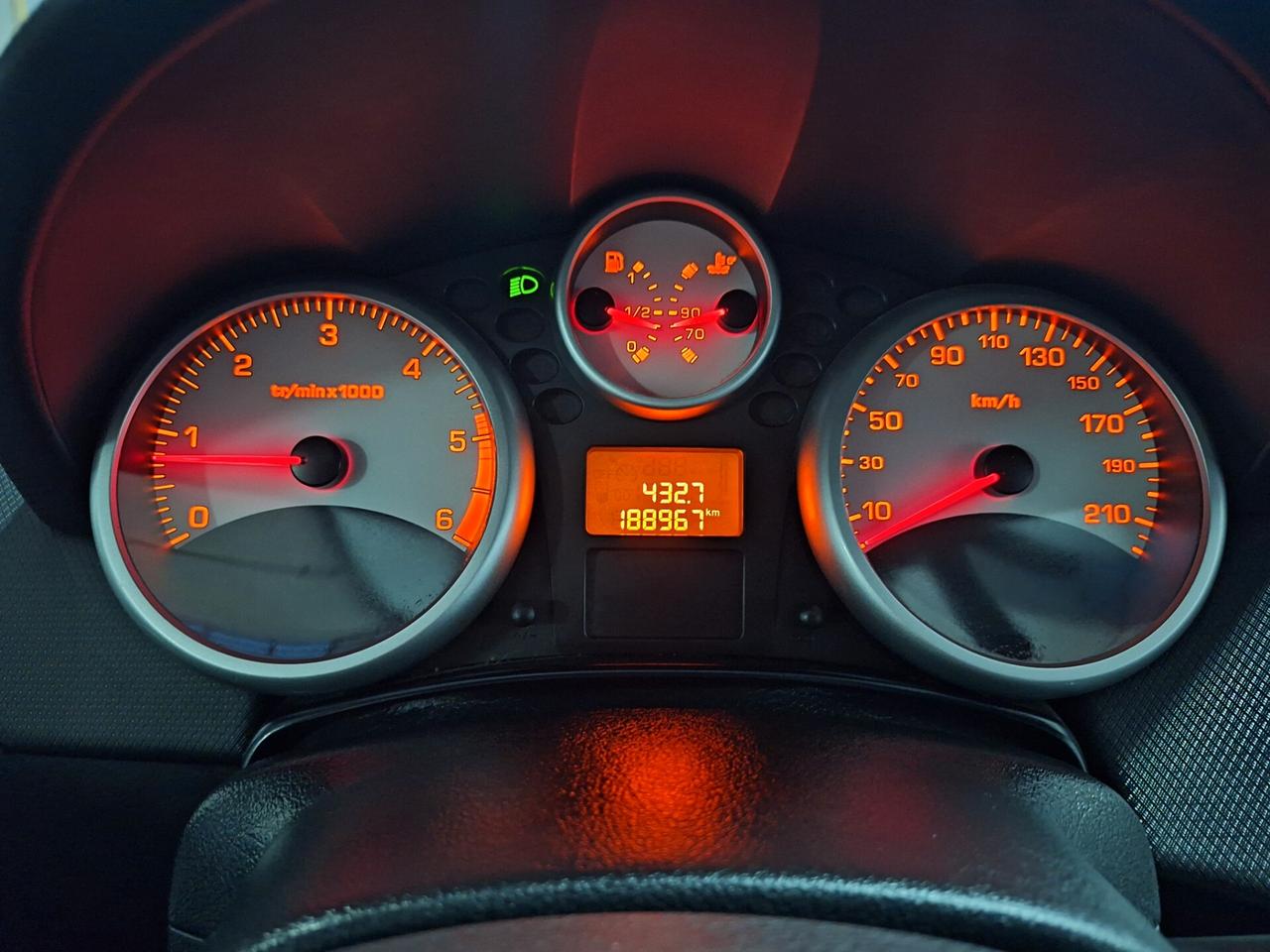 Peugeot 207 1.4 HDi 70CV FAP 3p. X Line EURO5 LED NEOPATENTATI KM CERTIFICATI