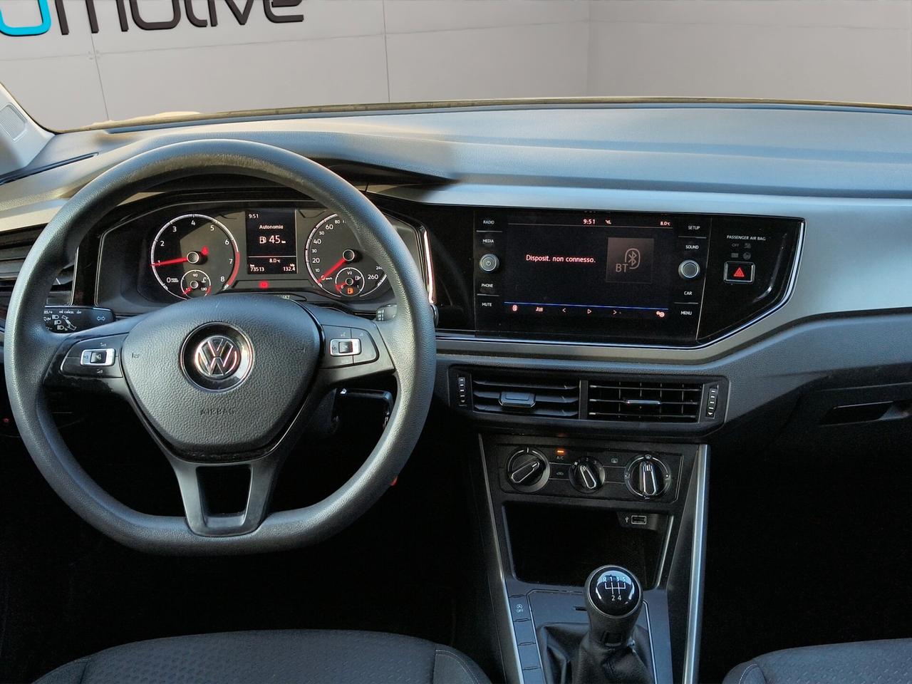 Volkswagen Polo 1.0 MPI 75 CV 5p. Comfortline BlueMotion Technology