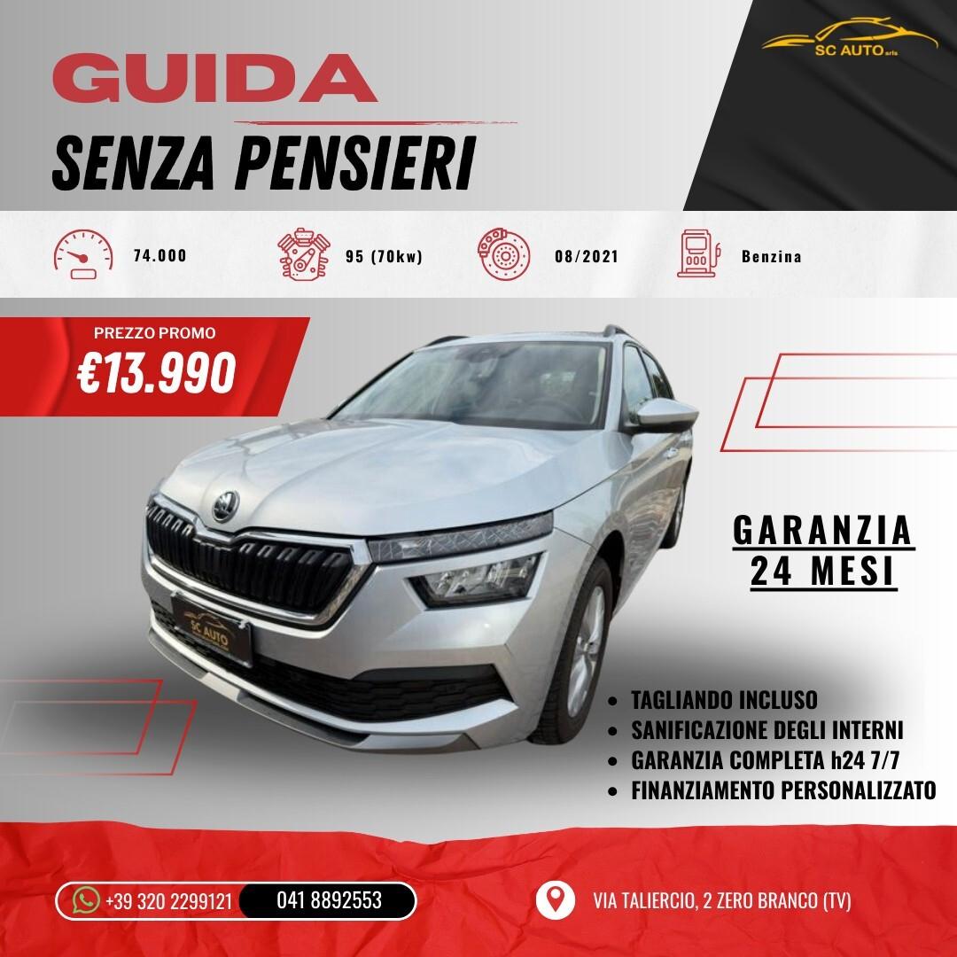 Skoda Kamiq 1.0 TSI 95 CV Ambition TUA A RATE CON ZERO ANTICIPO