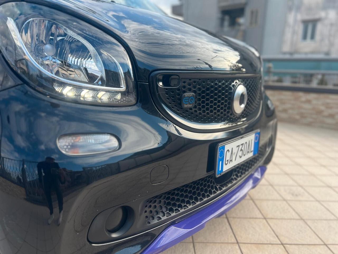 Smart ForFour EQ Enel x - black - Garanzia Smart - 12/2019 - km26.000 - TETTO PANORAMICO