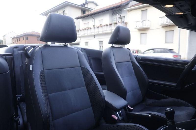 Volkswagen Golf Volkswagen Golf Cabriolet 1.6 TDI Unicoproprietario