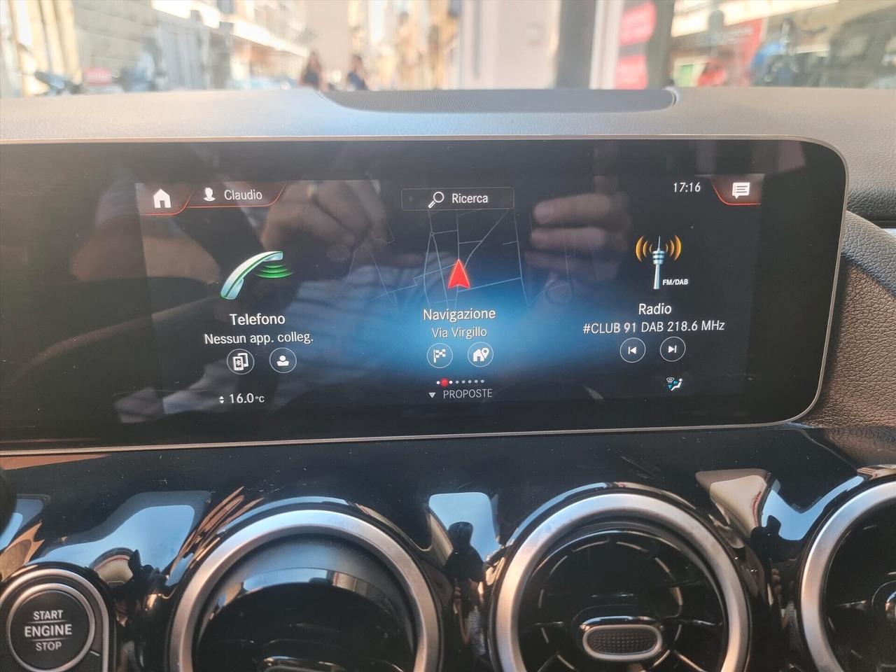 Mercedes-benz B 180 d Automatic Premium 115 CV ITALIANA