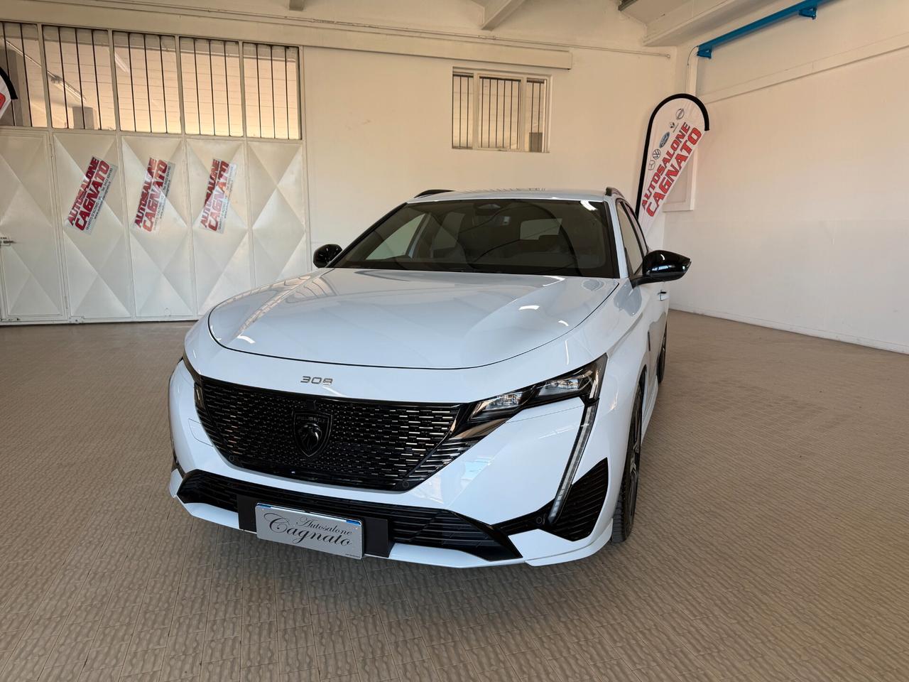 Peugeot 308 Hybrid 145 e-DCS6 SW GT 2025 BIANCO PERLA