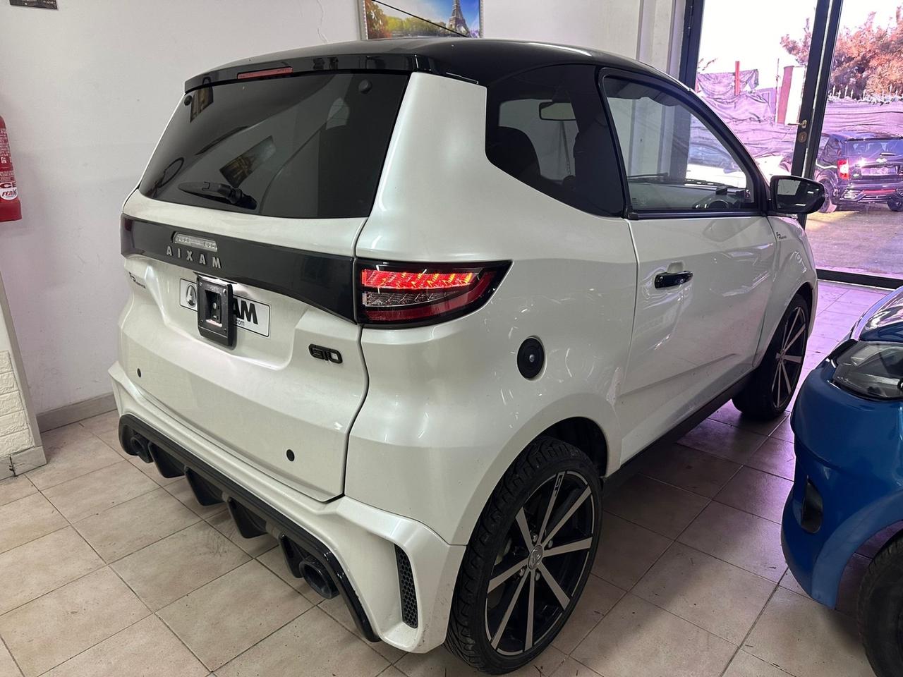 Aixam gto ambition white 2024 8000 km full