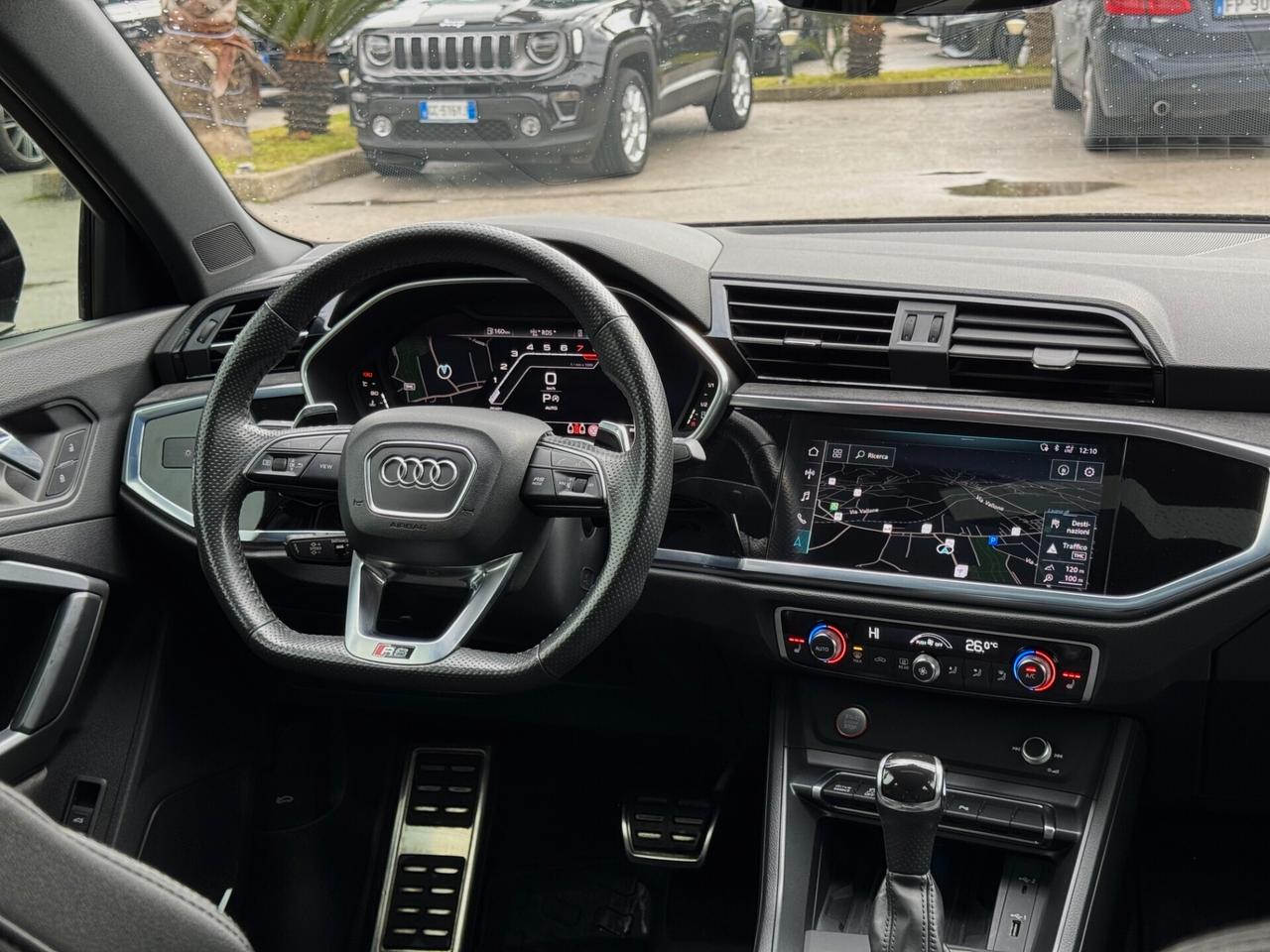 Audi RS Q3 2.5 Quatt S-tronic 400CV TETTO B&O 360