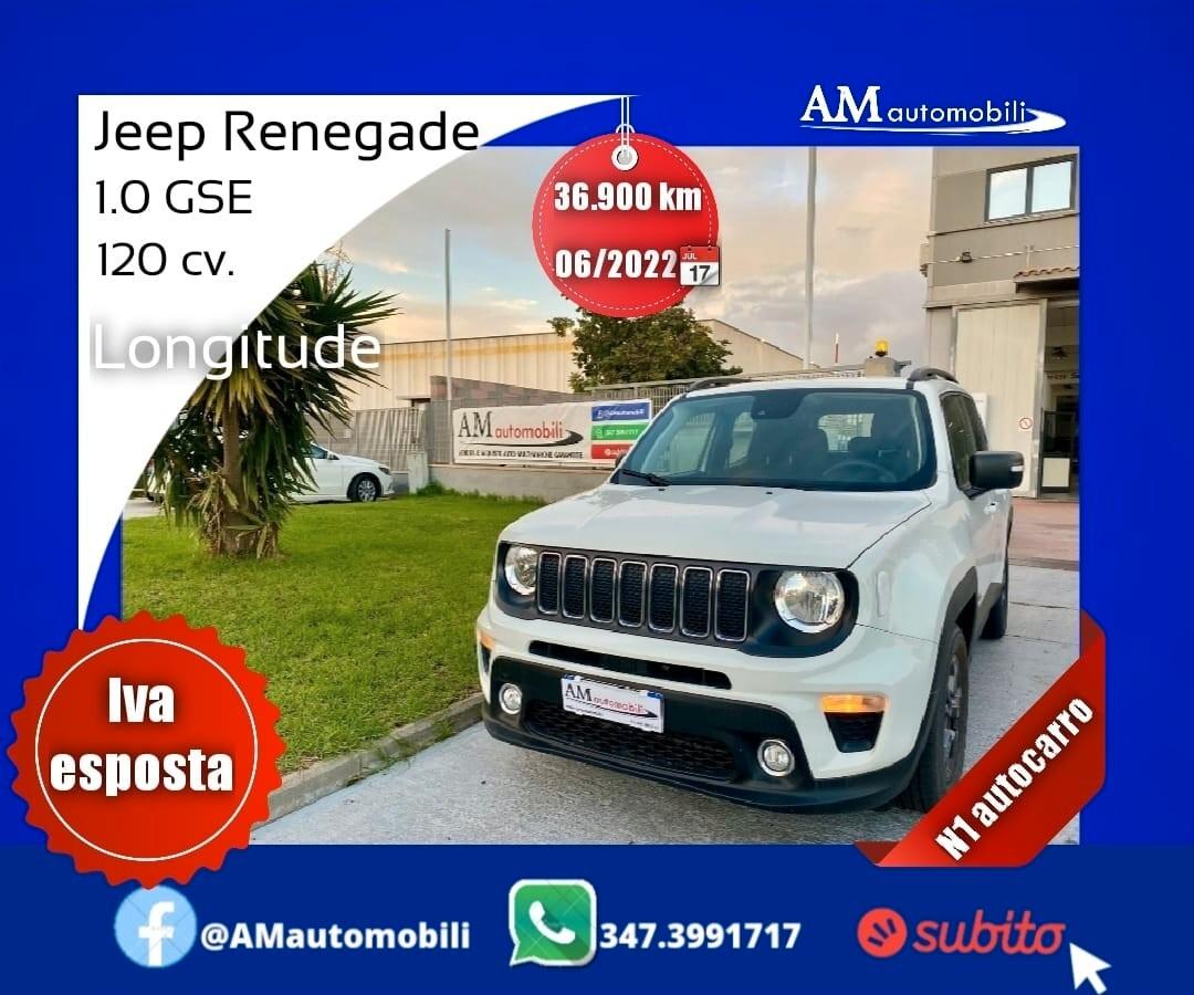 Jeep Renegade 1.0 T3 120 cv. Longitude *IVA ESP.