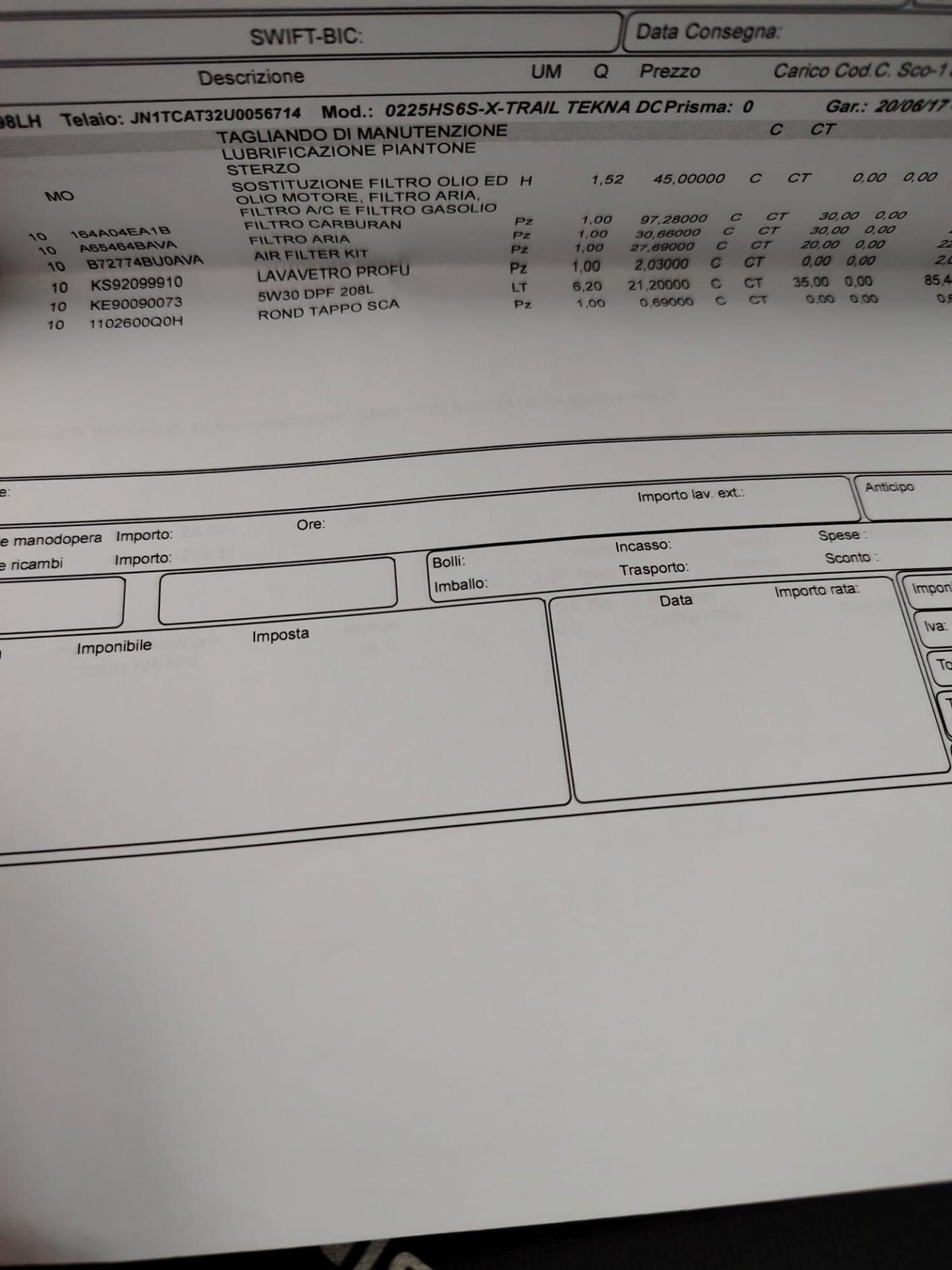 Nissan X-Trail 1.6 dCi 2WD Tekna 1Proprietario-Tagliandi Nissan-