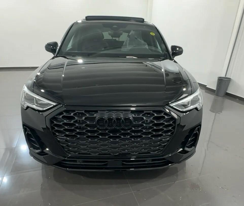 AUDI Q3 SPORTBACK 35 TDI IDENTITY BLACK TETTO APRIBILE S TRONIC