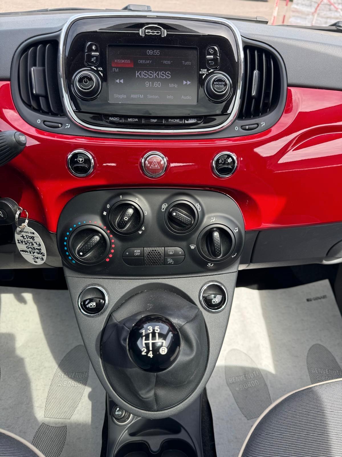 Fiat 500 1.2 BENZINA 69CV LOUNGE 2017