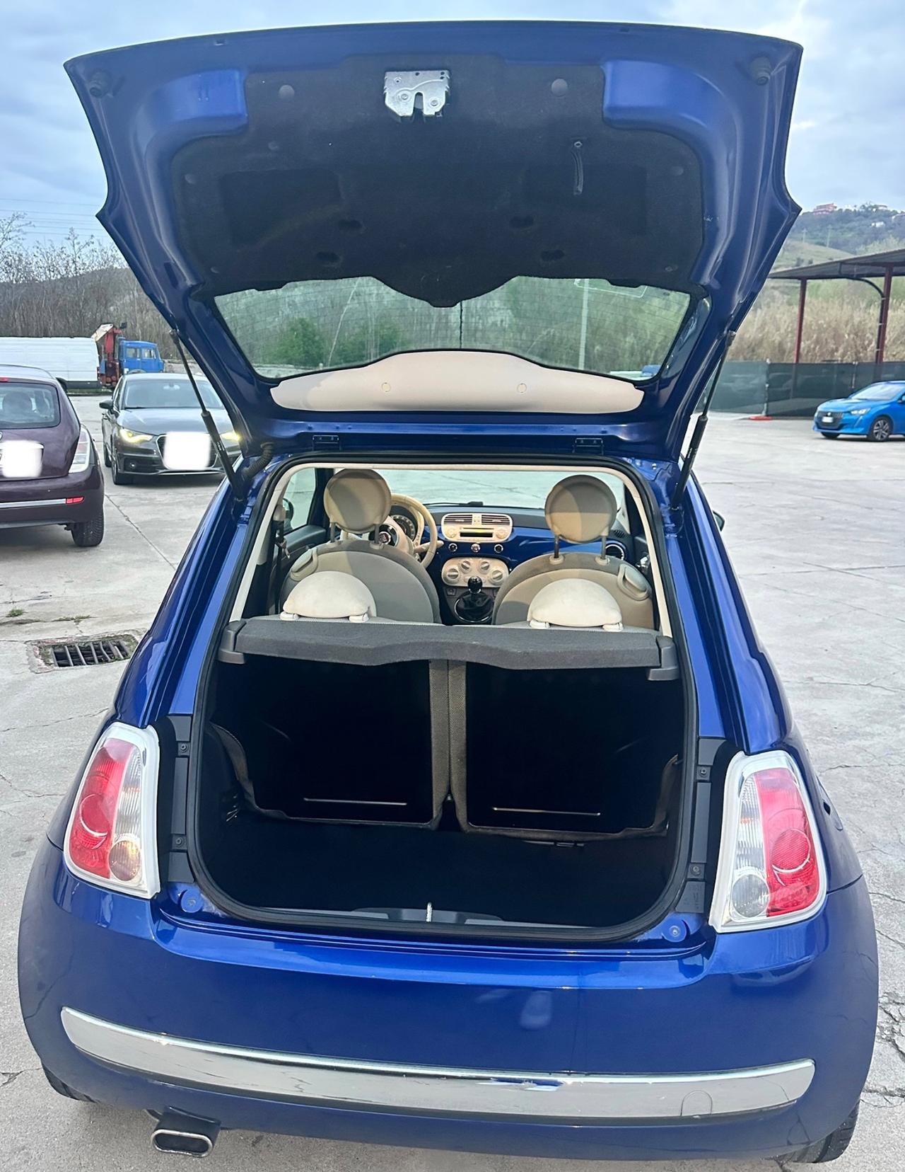 Fiat 500 1.2Benz 69cv Lounge 77000 KM ORIGINALI