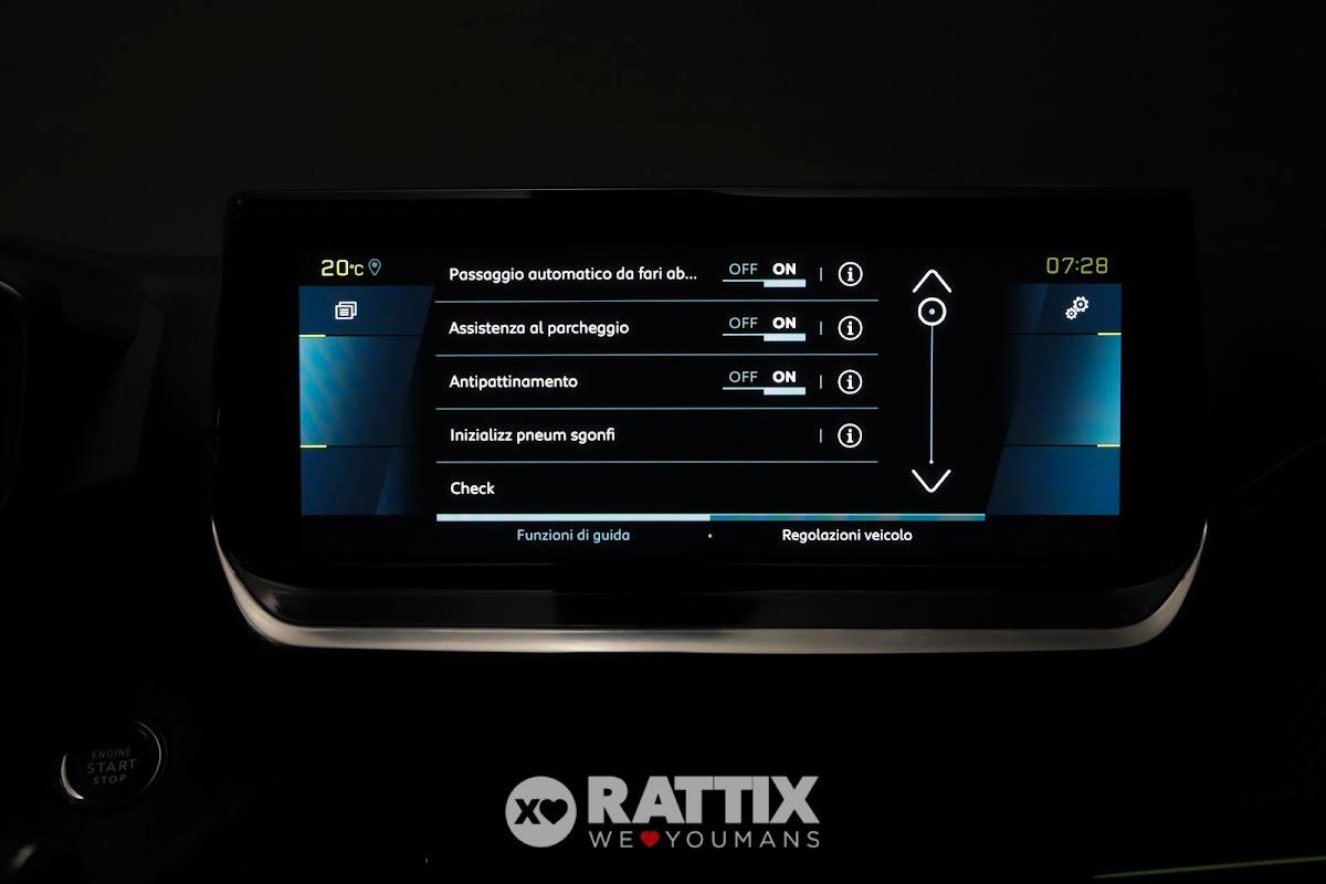 Peugeot e-2008 motore elettrico 100kW GT