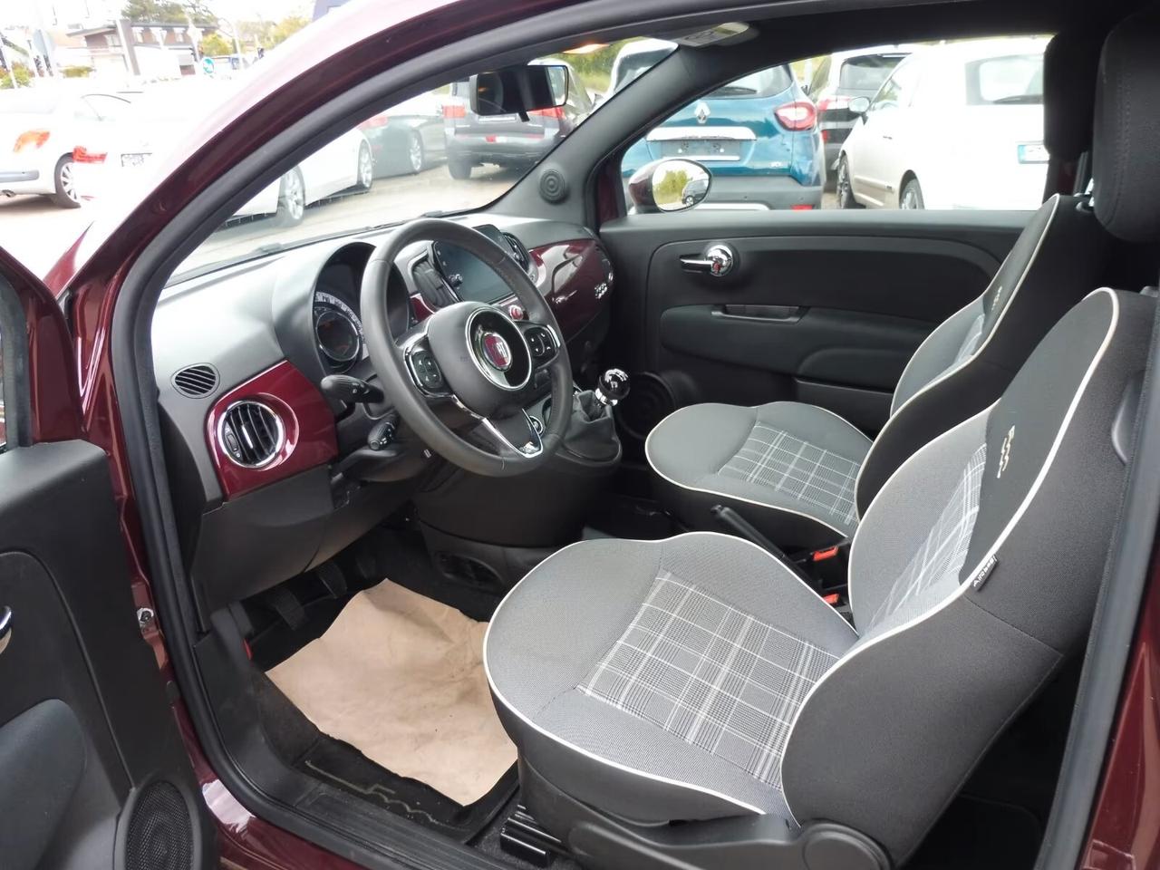 Fiat 500 Lounge 1.2 Benzina 69Cv Touch/Navi