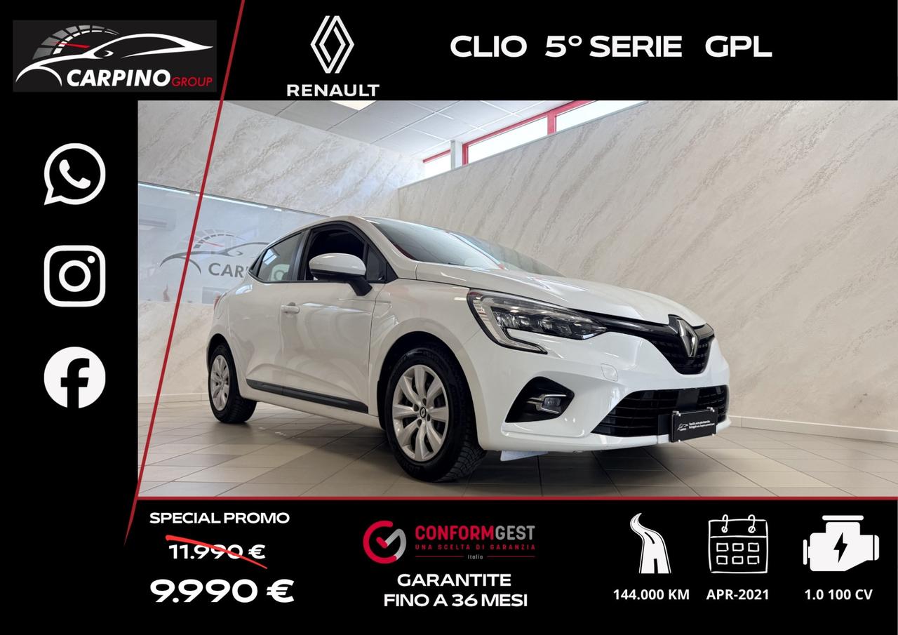 Renault Clio TCe 100 CV GPL 5 porte Life