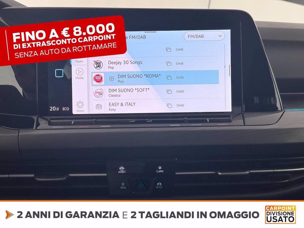 VOLKSWAGEN Golf 1.4 tsi ehybrid style 204cv dsg del 2021