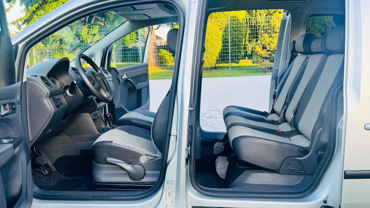 Volkswagen Caddy 1.6 TDI trasporto e guida Disabili