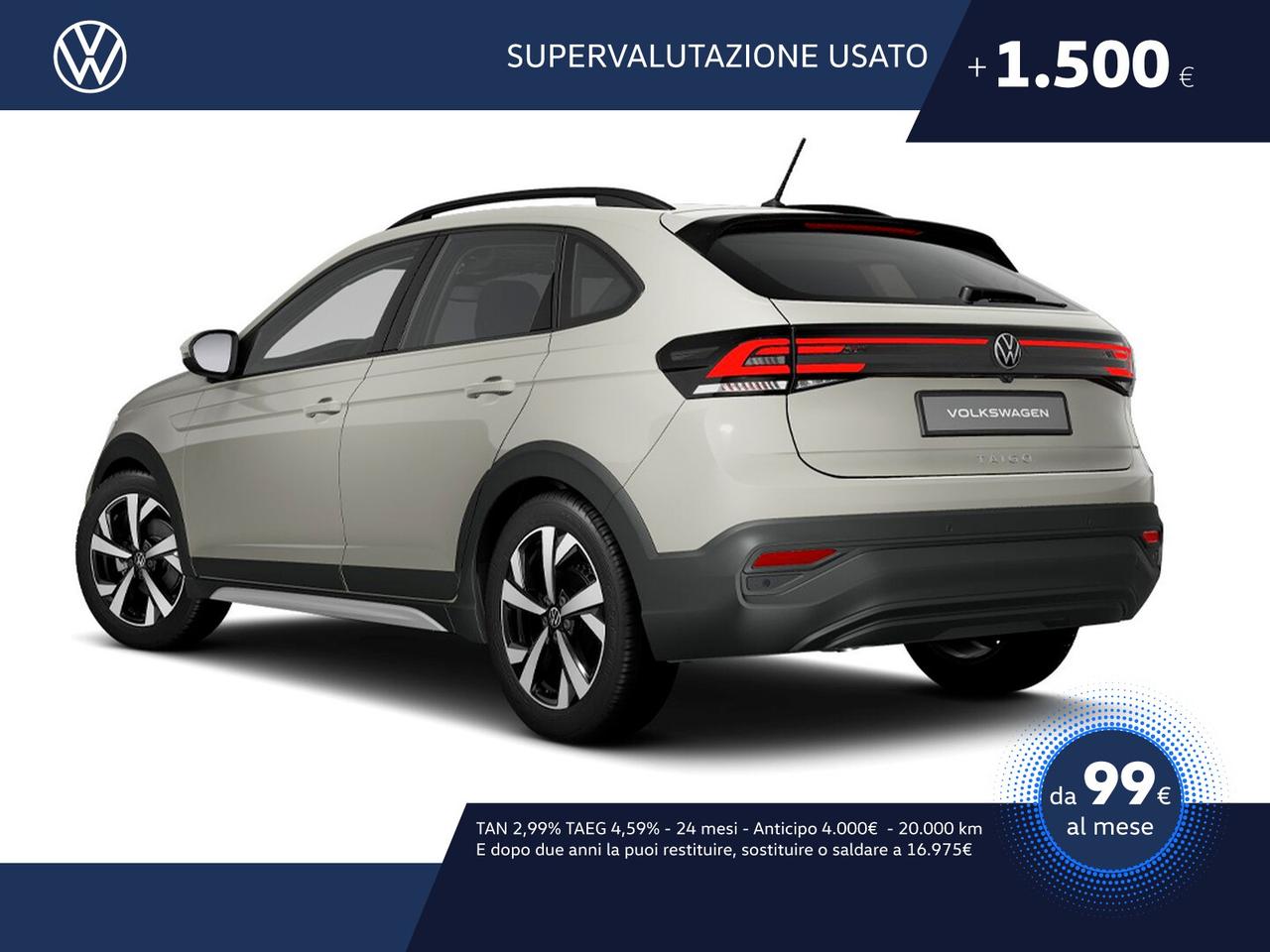 Volkswagen Taigo 1.0 tsi edition plus 95cv