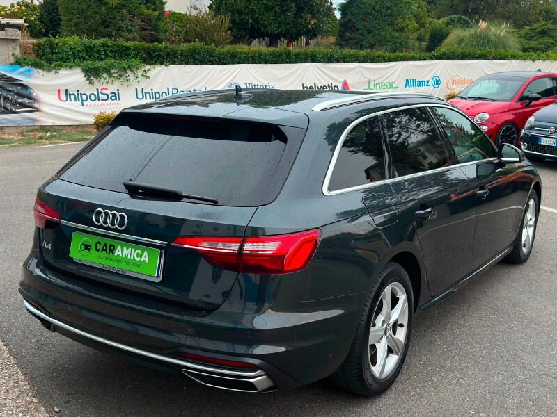 AUDI A4 5ª serie A4 Avant 35 TDI/163 CV S tron...