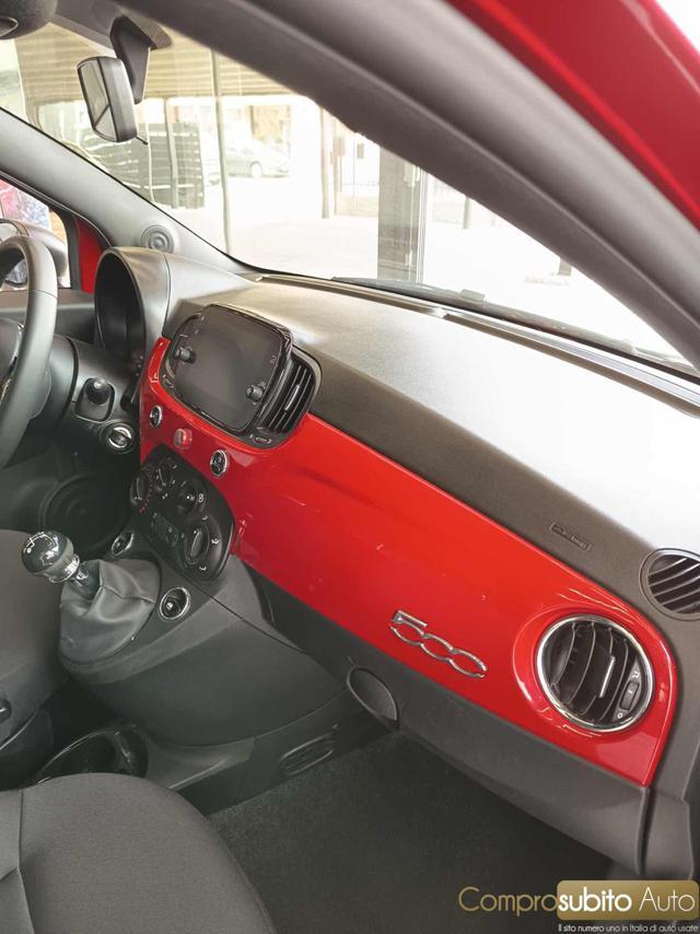 FIAT 500 1.0 Hybrid Red