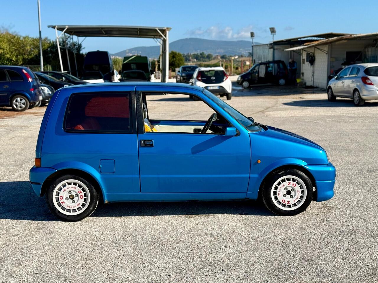 Fiat Cinquecento Sporting personalizzata cerchi OZ