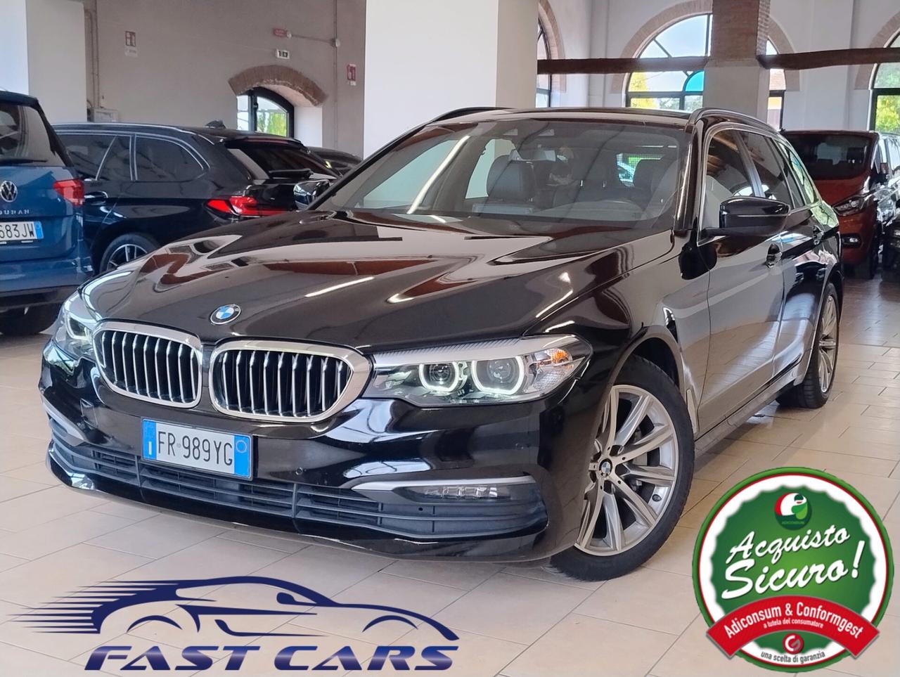 BMW 530d Touring 249cv CAMERA SEDILI SPORT TELAIO ADATTIVO