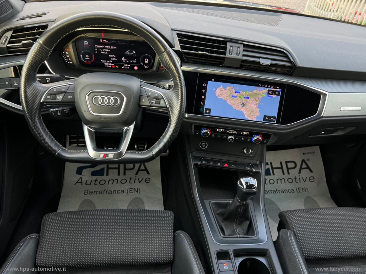 AUDI Q3 SPORTBACK 2.0TDI S-LINE FULL LED NAVI PELLE CAMERA 360