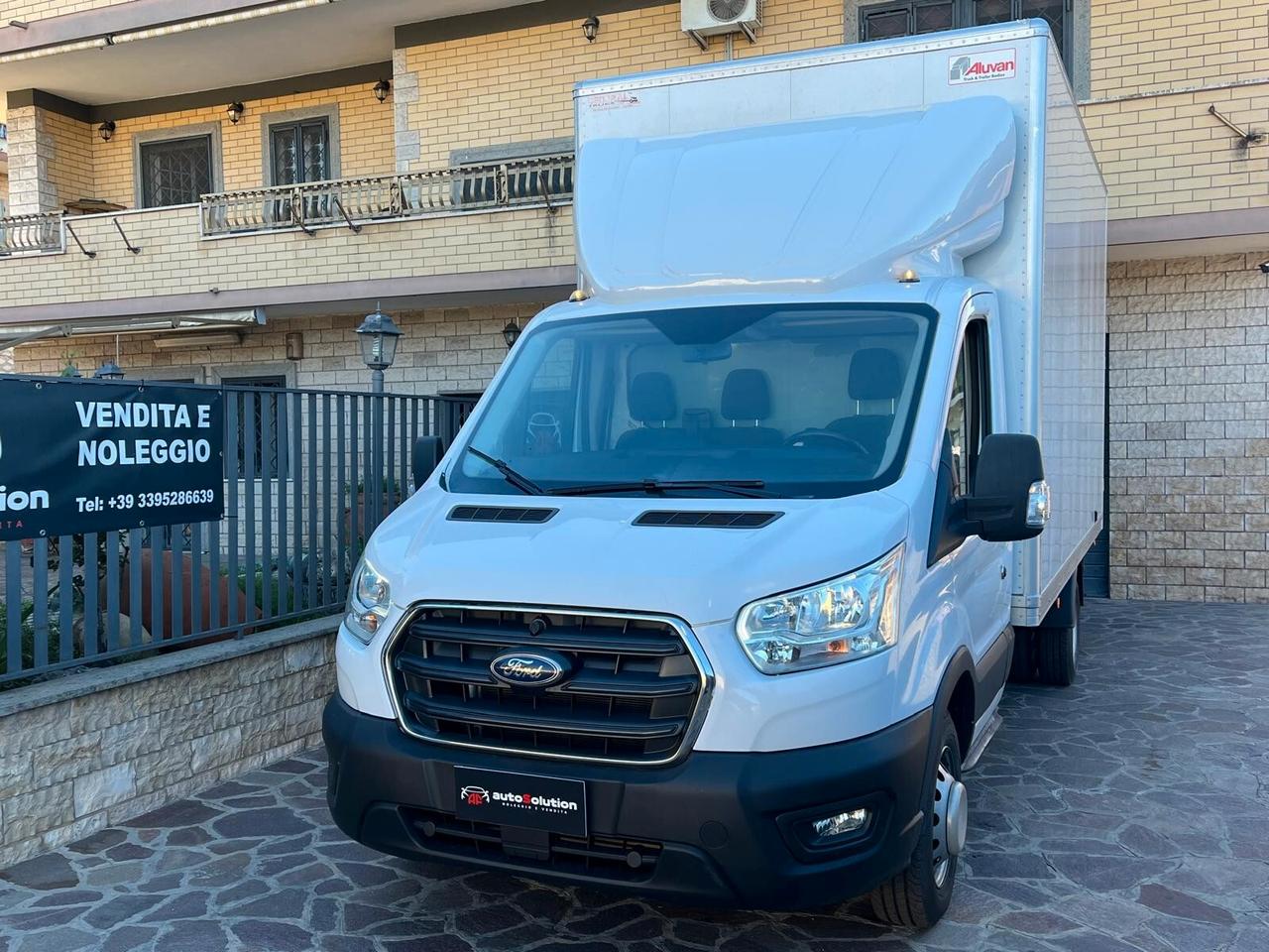 Ford Transit 350 2.0 EcoBl.MHEV170CV RWD PL-RG Cassonato Trend