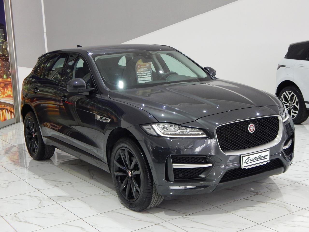 Jaguar F-Pace 2.0d i4 R-Sport 180cv Aut TETTO-NAVI-PELLE-PARK