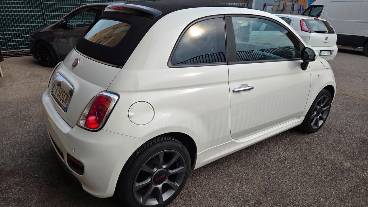 Fiat 500 s cabrio unico proprietario
