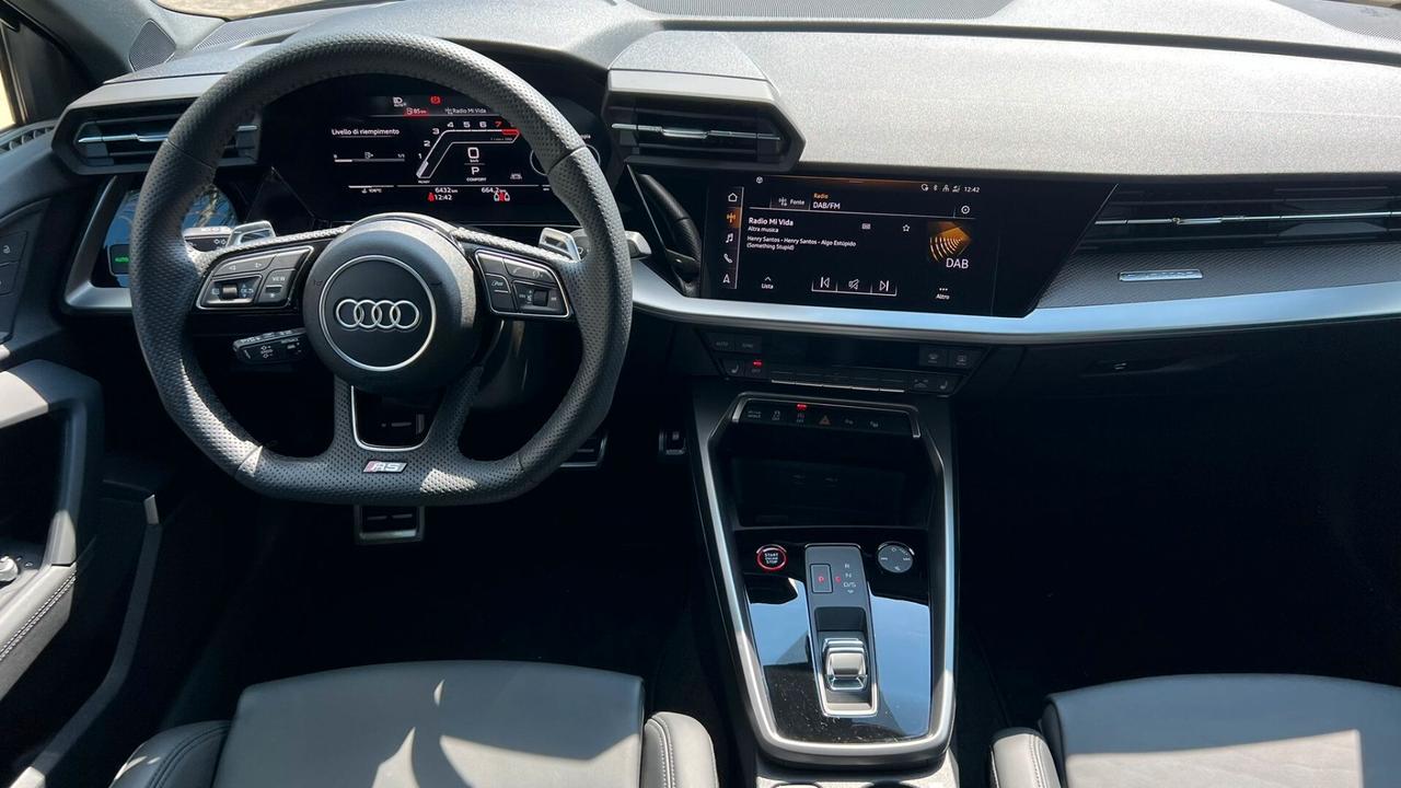 AUDI RS3 SPORTBACK 2.5 TFSI 2024 TETTO APRIBILE