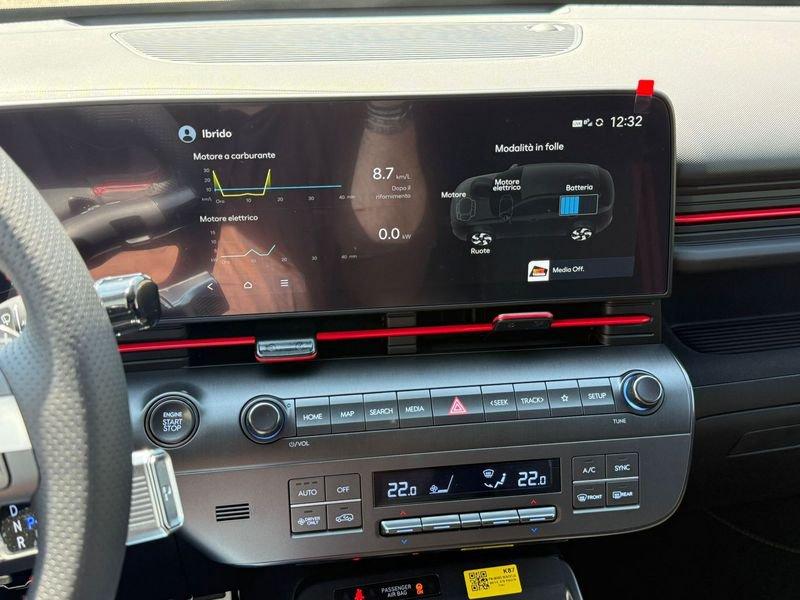 Hyundai Kona Hybrid Kona 5p 1.6 GDI HEV DCT 138cv complessivi NLine