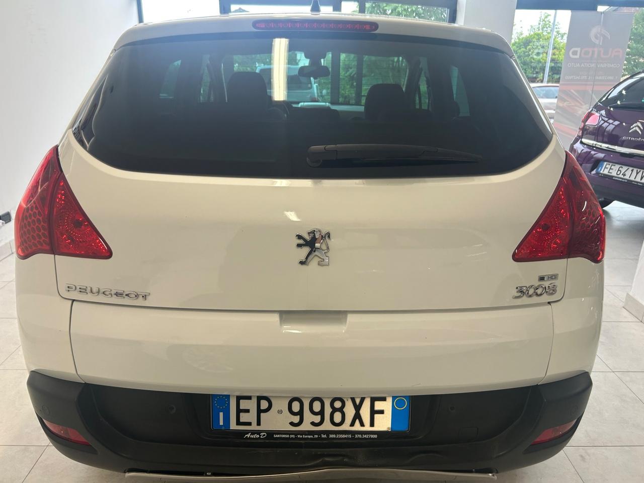 Peugeot 3008 1.6HDi 84 kw 2013 cambio aut.