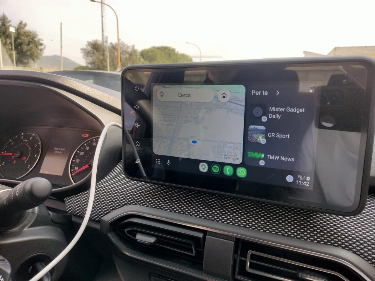 Dacia Sandero 1.0 TUBRBO 101 C.V. GPL CASA MADRE SOLI KM 26805. NAVIGATORE FARI FULL LED RETROCAMERA