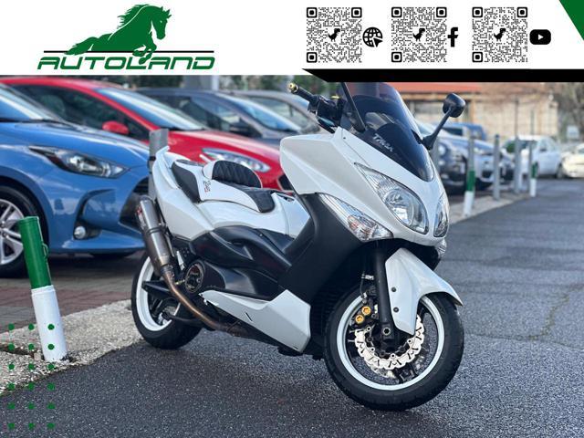 YAMAHA T-Max 500 WhiteMax*Scarico Akrapovic*SellaPelleBicolore