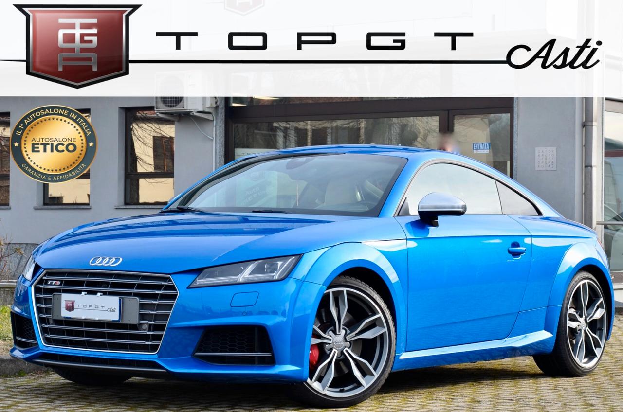 AUDI TTS COUPE 2.0 TFSI QUATTRO 310cv S-TRONIC, SERVICE AUDI, EURO 6B, FARI FULL LED, AUDI EXCLUSIVE, RETROCAMERA, PERMUTE
