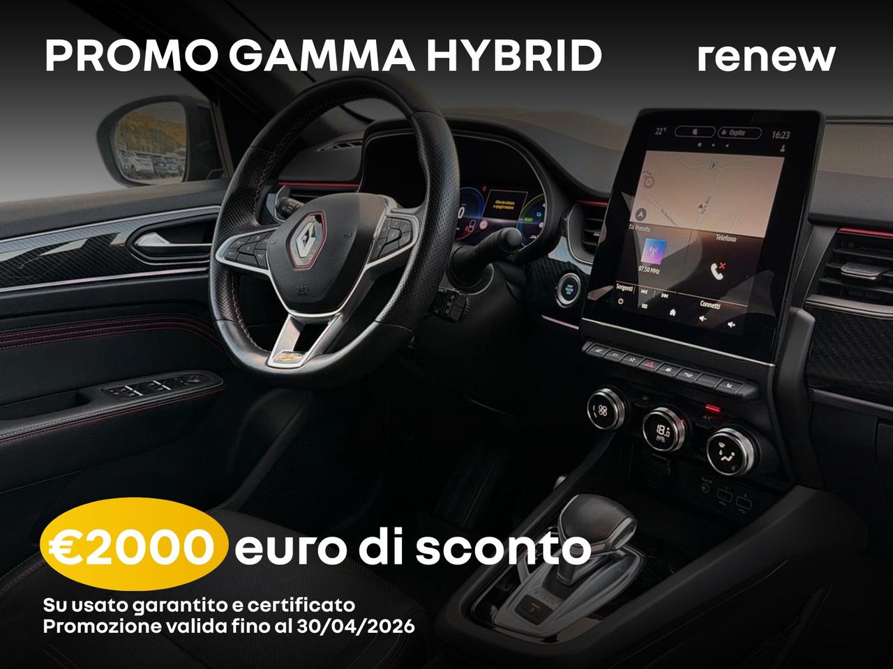 Renault Arkana 1.6 e-tech full hybrid r.s. line 145cv