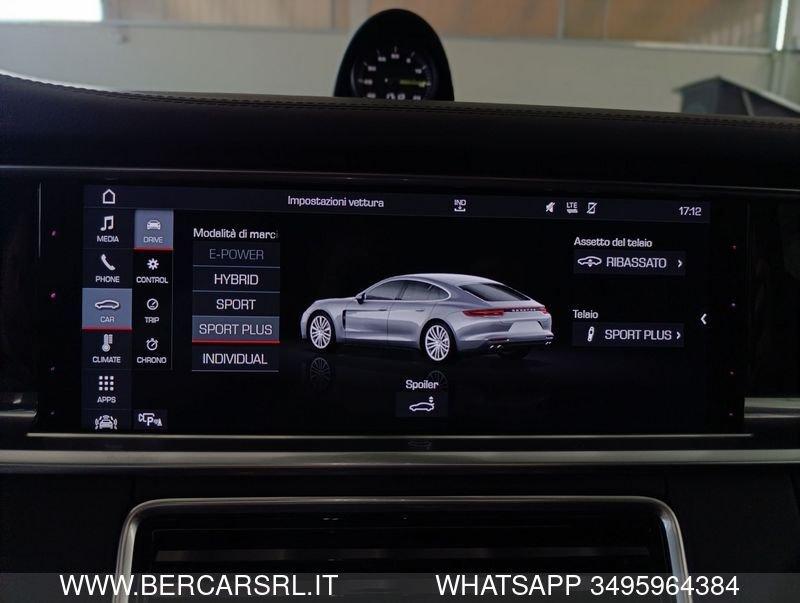 Porsche Panamera 2.9 4 E-Hybrid*TETTO*SEDILI RISCALDATI + VENTILATI*MATRIX*