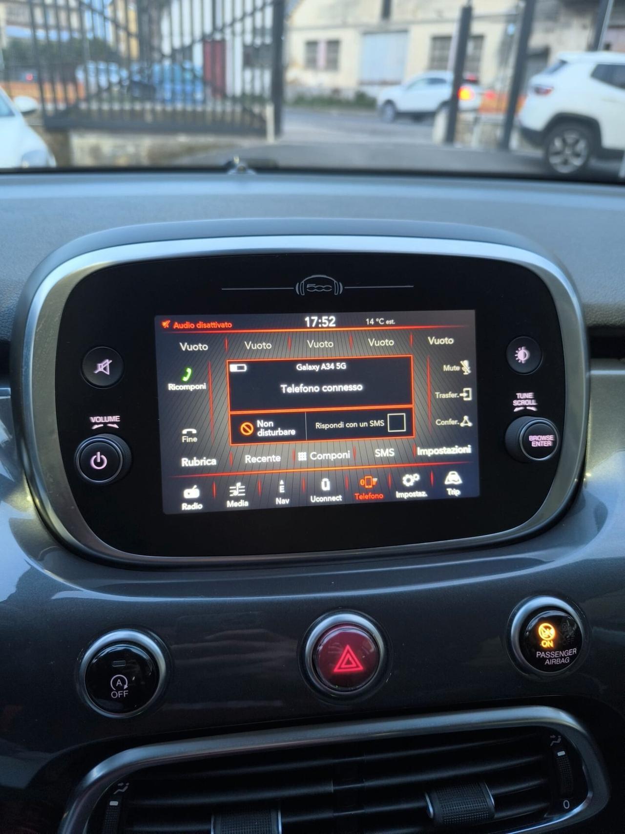 Fiat 500X 1.6 MultiJet 120 CV DCT Cross