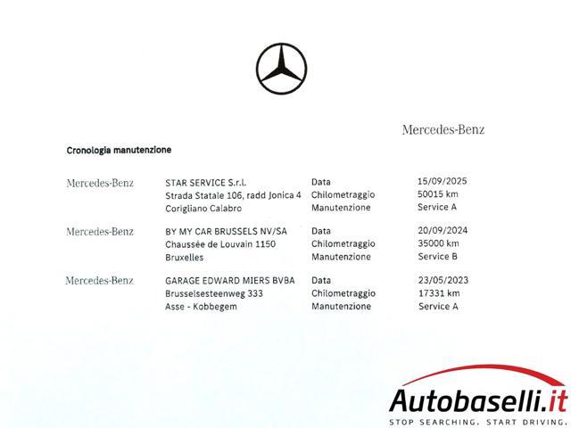 MERCEDES-BENZ A 180 D 2.000cc PACCHETTO, TECH WIDESCREEN 2X10,25''