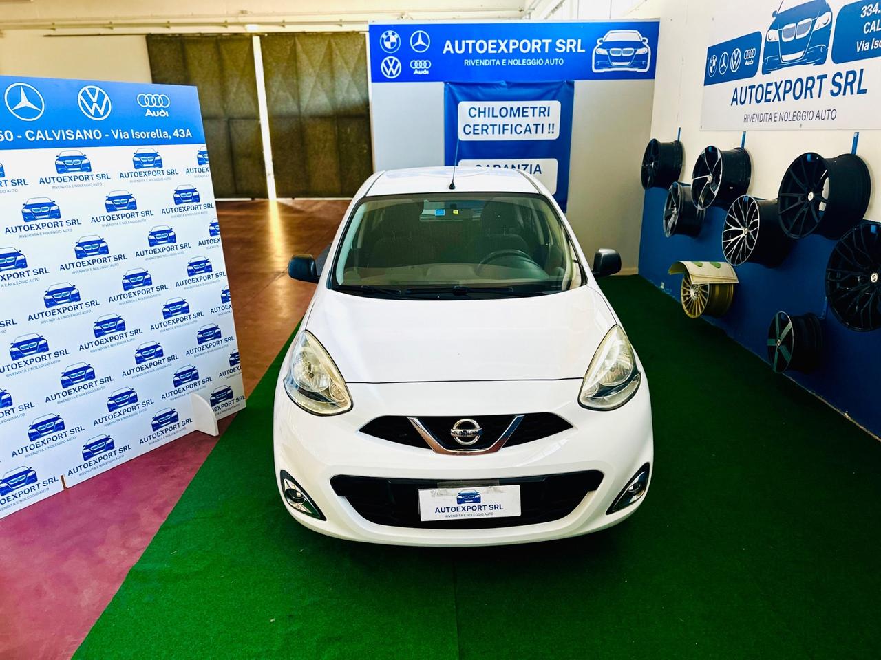 Nissan Micra 1.2 12V 5 porte/ok nella f/2015/kmcertid
