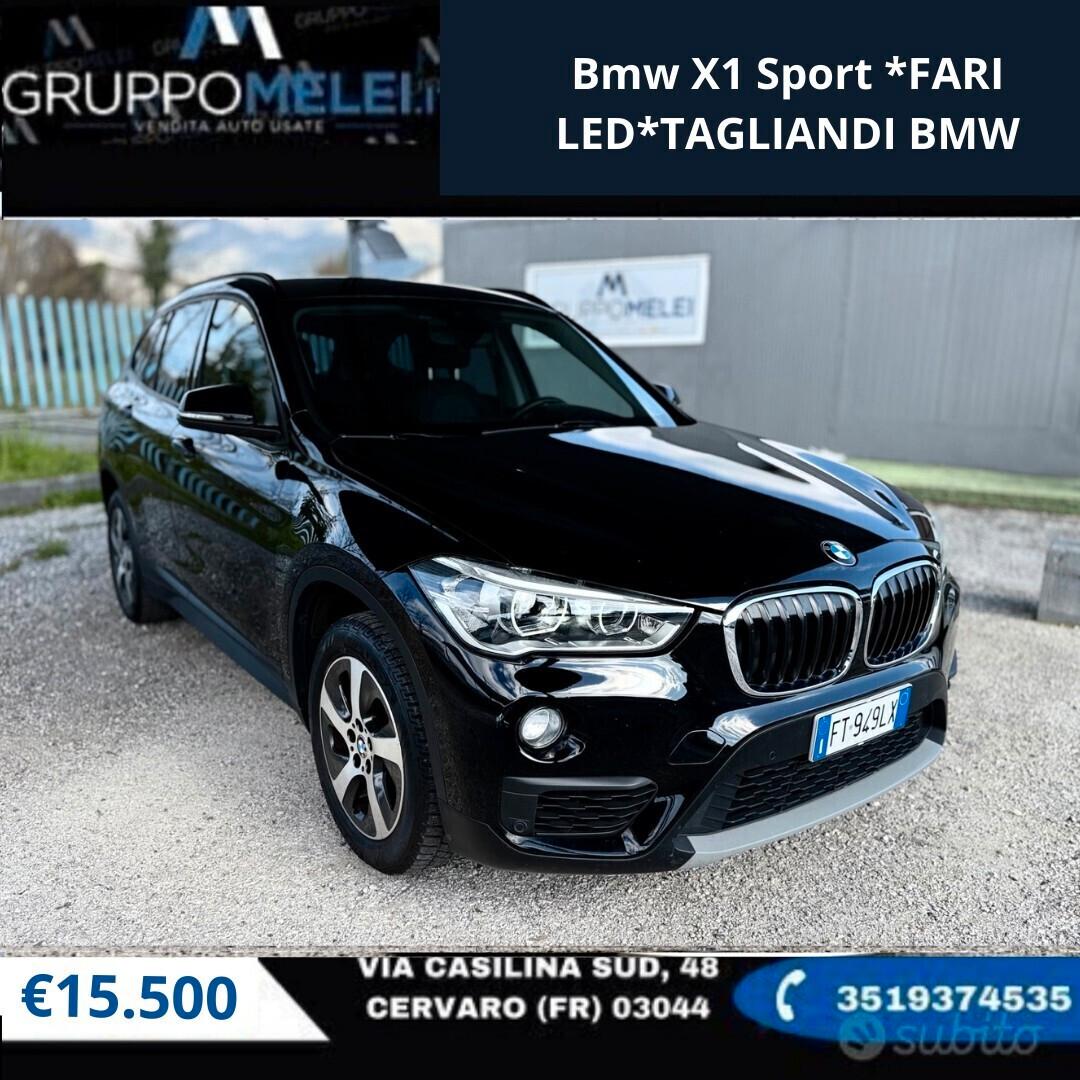 Bmw X1 Sport *FARI LED*TAGLIANDI BMW