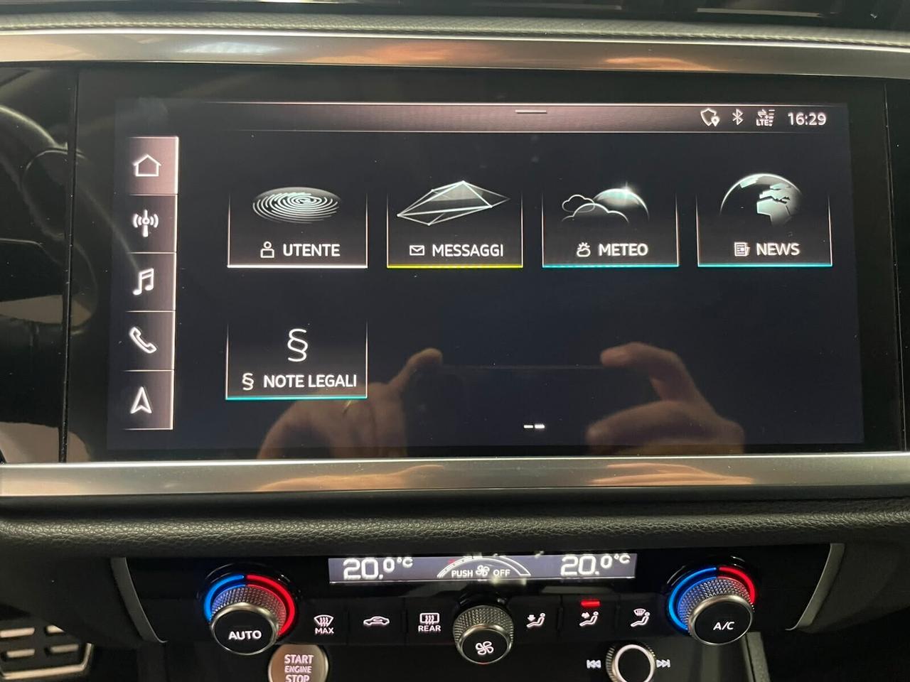 Audi Q3 35 TDI S tronic line edition Identity Black Tetto Apribile