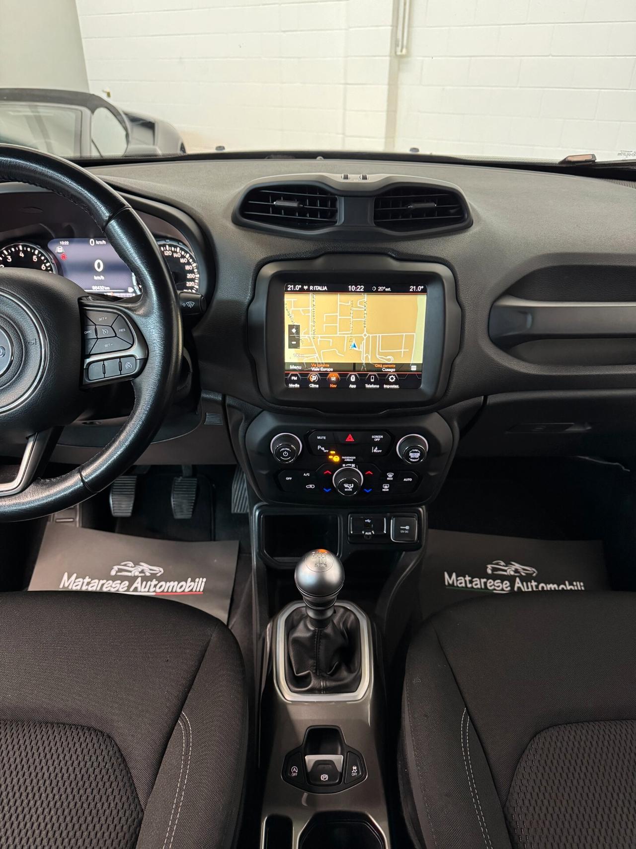 Jeep Renegade Limited 1.0cc 120cv CarPlay OK Neopatentati Finanziabile